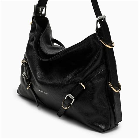 Givenchy black leather